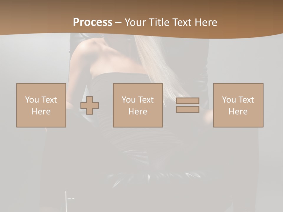 Earrings Wind Model PowerPoint Template