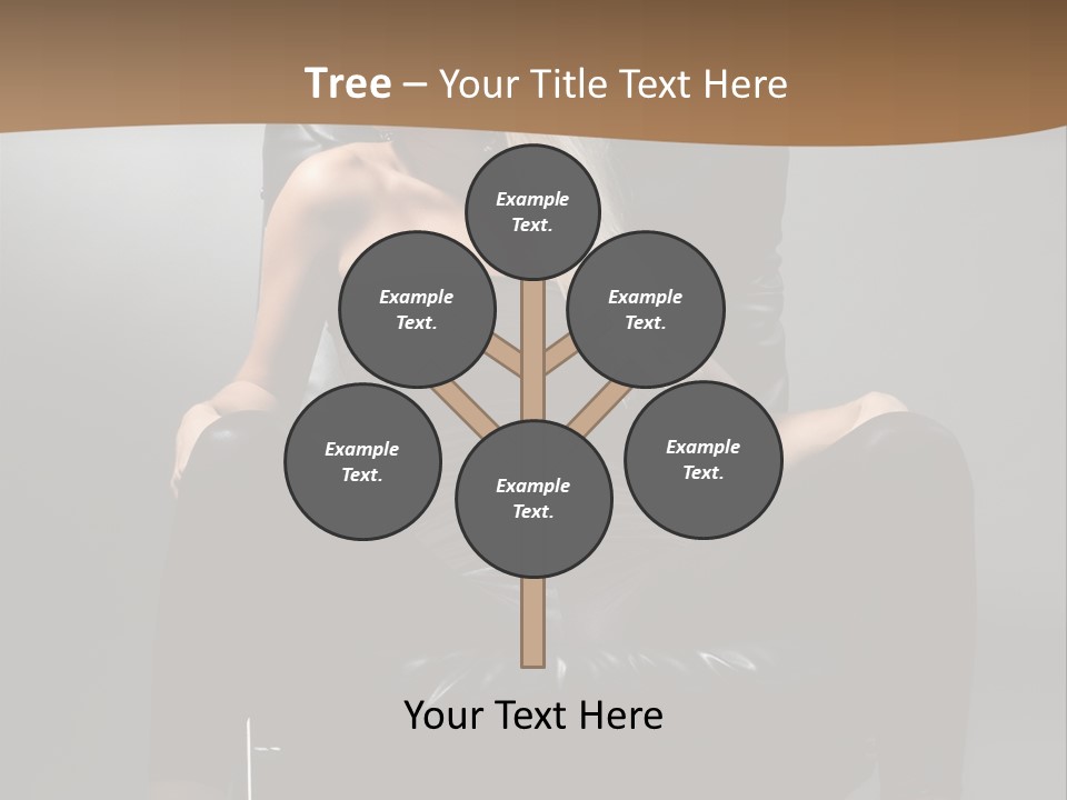 Earrings Wind Model PowerPoint Template