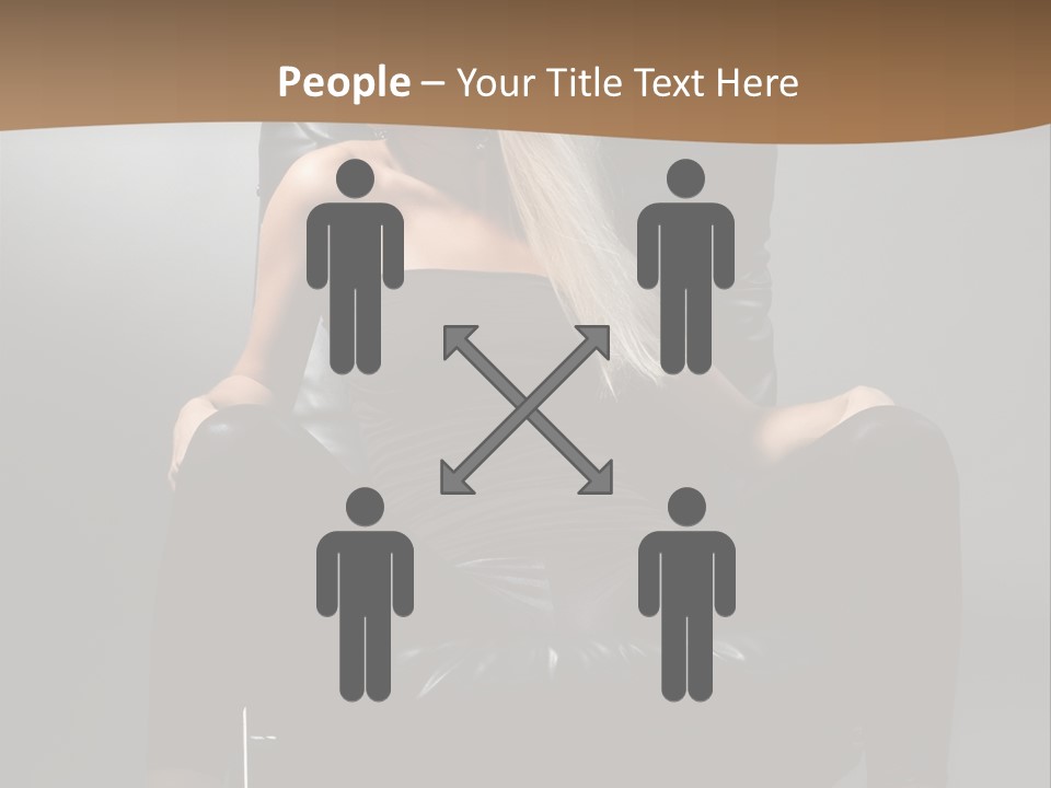 Earrings Wind Model PowerPoint Template