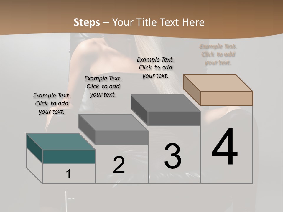 Earrings Wind Model PowerPoint Template