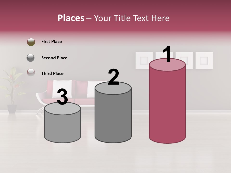 Residential Sofa Furniture PowerPoint Template