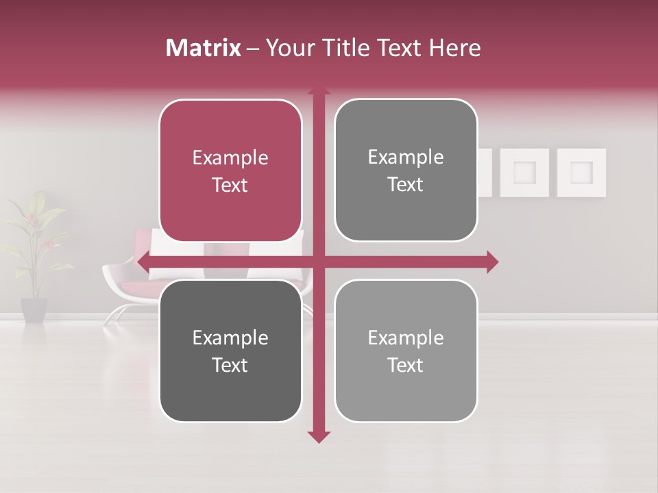 Residential Sofa Furniture PowerPoint Template