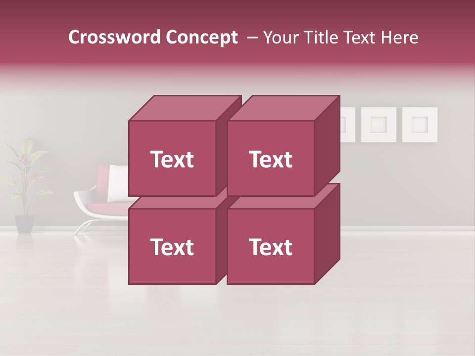 Residential Sofa Furniture PowerPoint Template