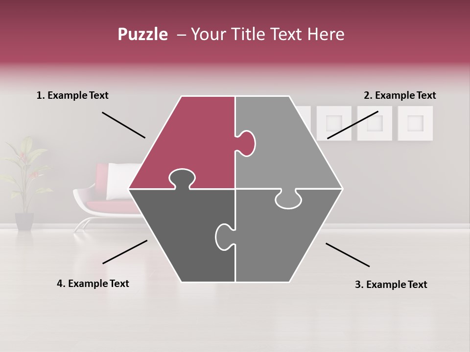 Residential Sofa Furniture PowerPoint Template