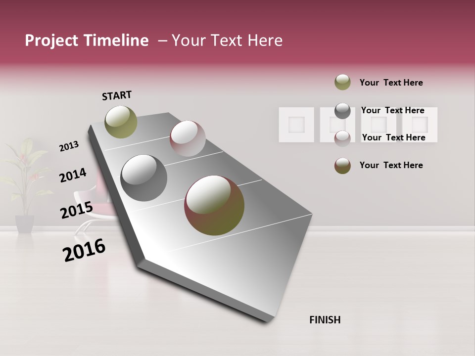 Residential Sofa Furniture PowerPoint Template