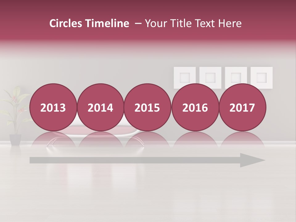 Residential Sofa Furniture PowerPoint Template