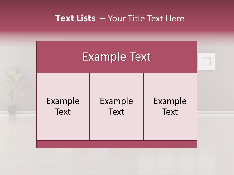 Residential Sofa Furniture PowerPoint Template