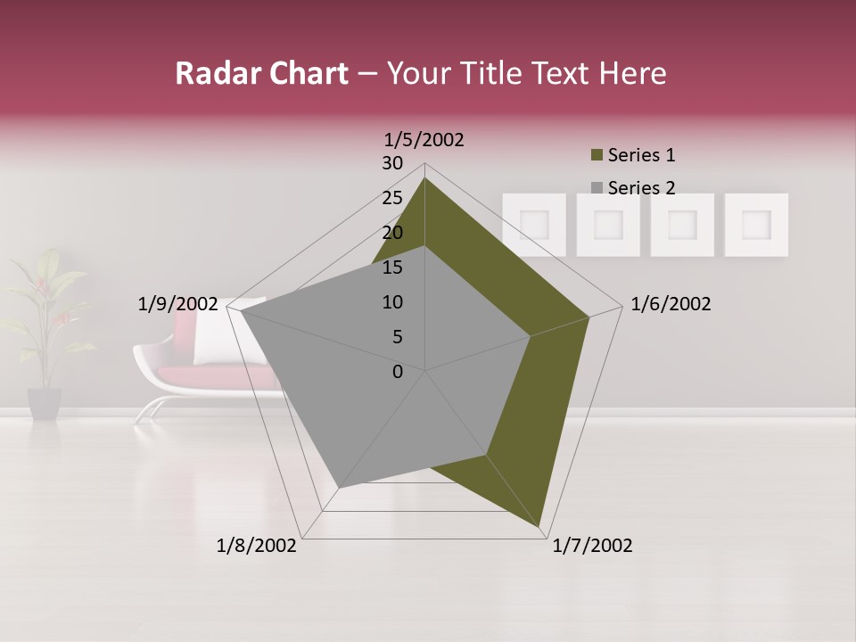 Residential Sofa Furniture PowerPoint Template