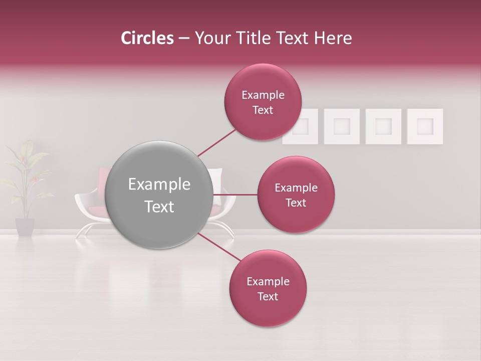 Residential Sofa Furniture PowerPoint Template
