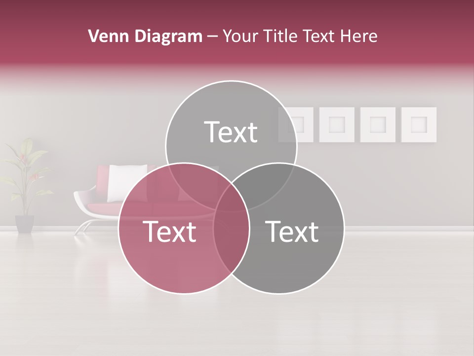 Residential Sofa Furniture PowerPoint Template