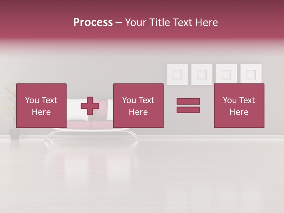 Residential Sofa Furniture PowerPoint Template
