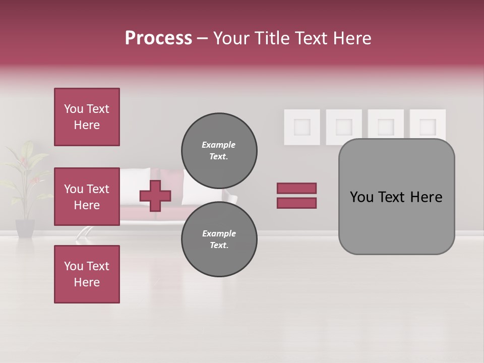 Residential Sofa Furniture PowerPoint Template