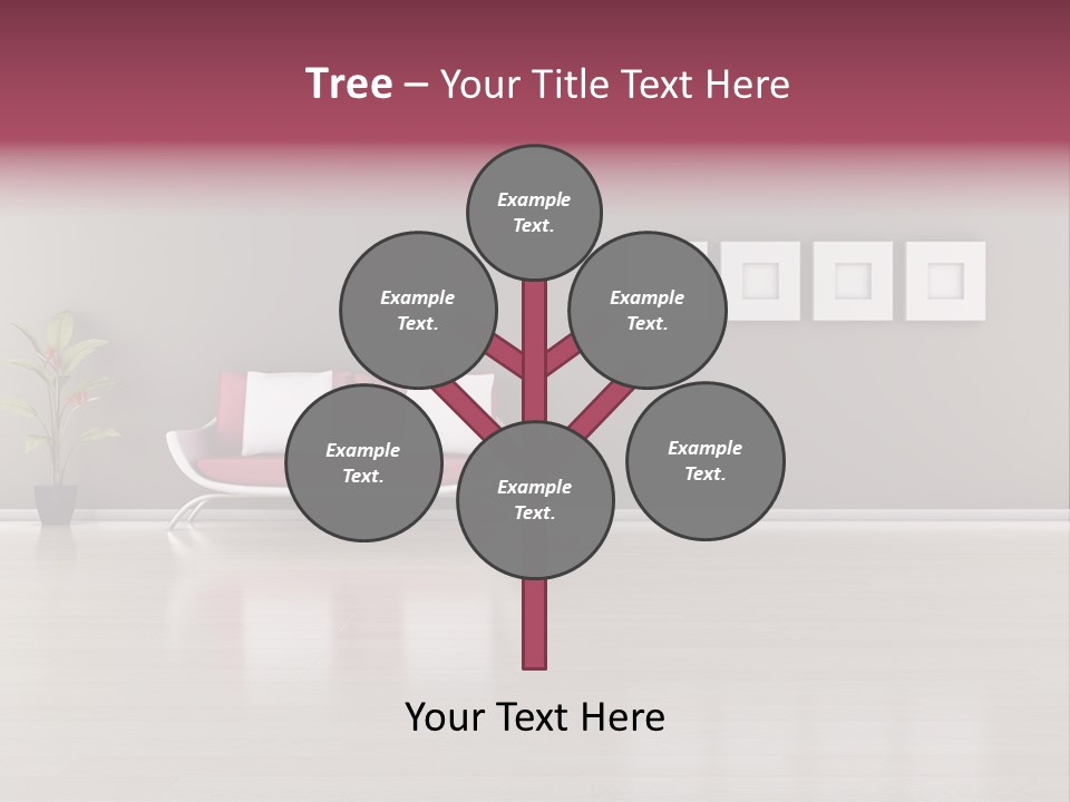 Residential Sofa Furniture PowerPoint Template