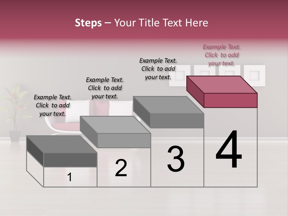 Residential Sofa Furniture PowerPoint Template