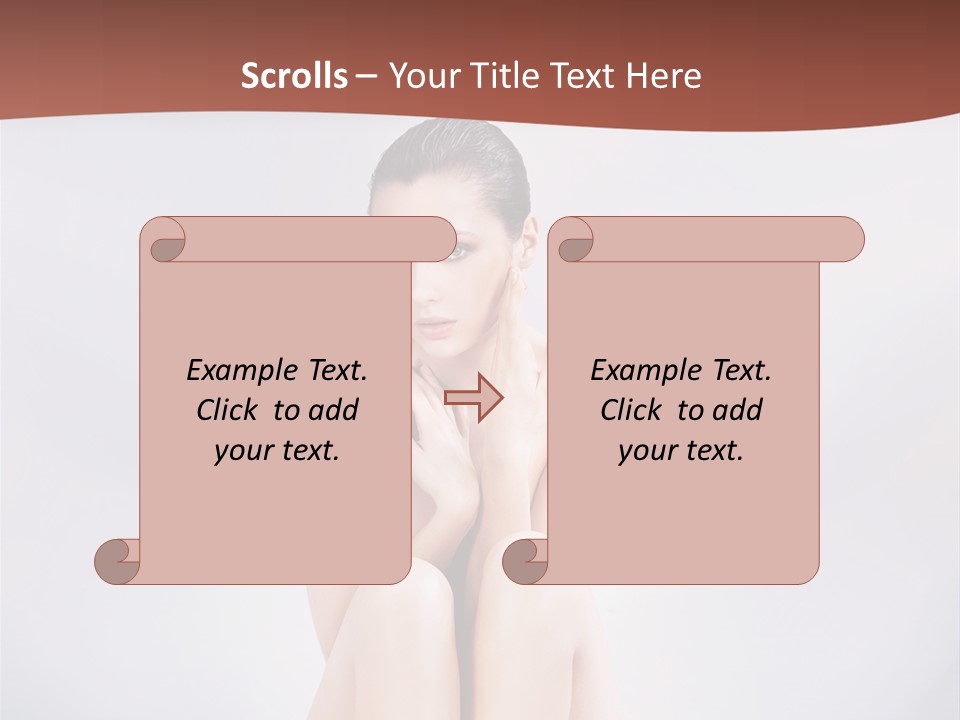 Cleanse White Cute PowerPoint Template