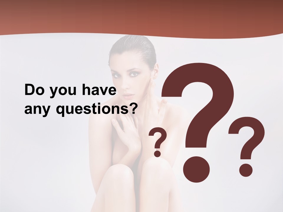 Cleanse White Cute PowerPoint Template