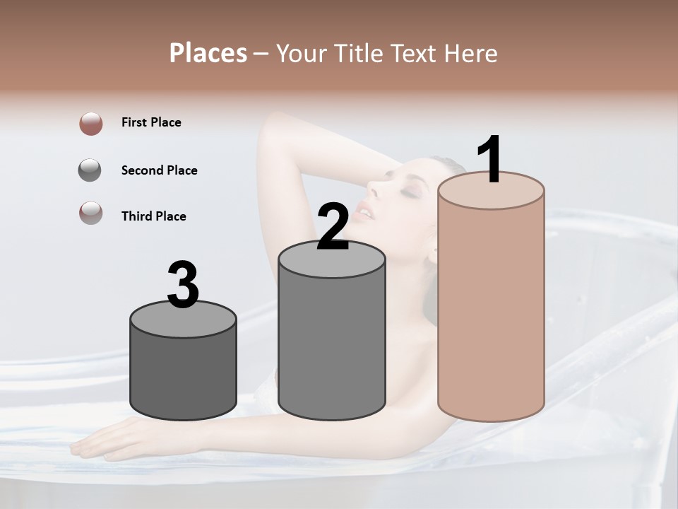 Wellness Bathtub Relaxation PowerPoint Template