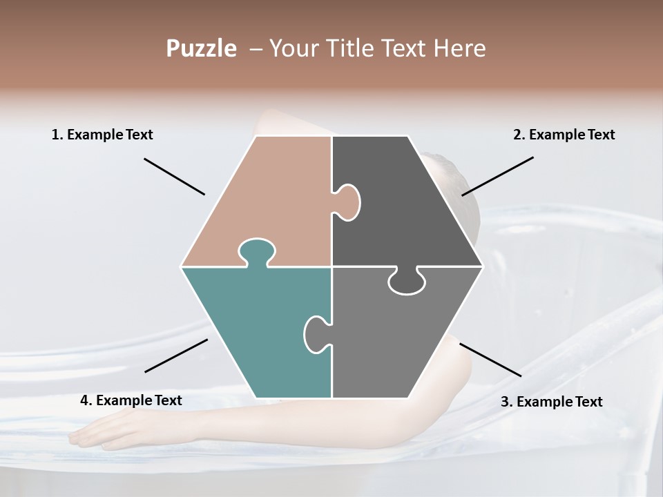 Wellness Bathtub Relaxation PowerPoint Template