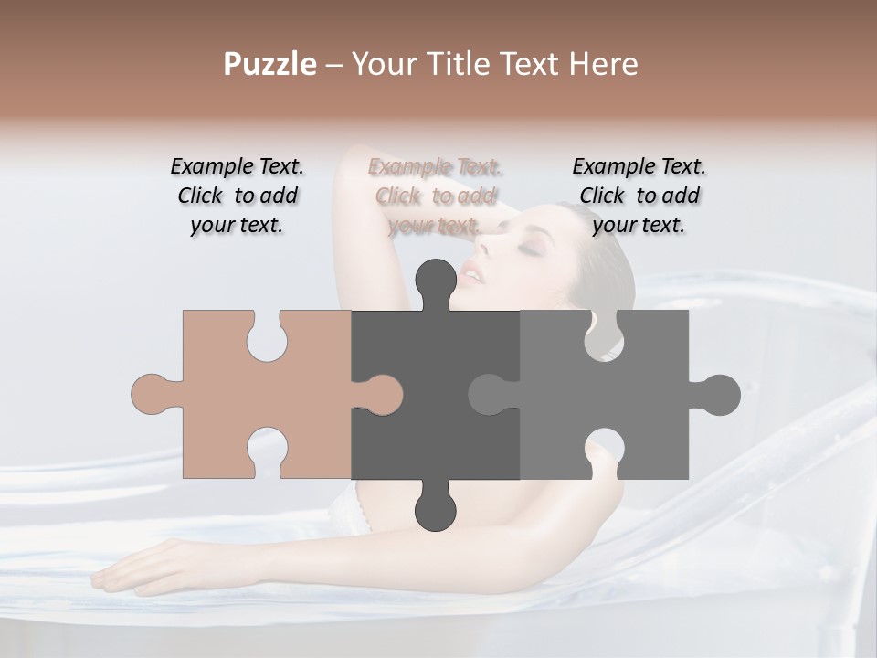 Wellness Bathtub Relaxation PowerPoint Template