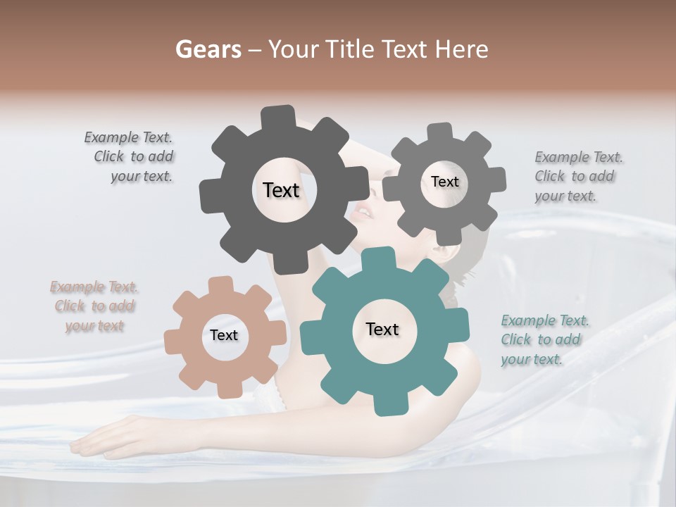 Wellness Bathtub Relaxation PowerPoint Template