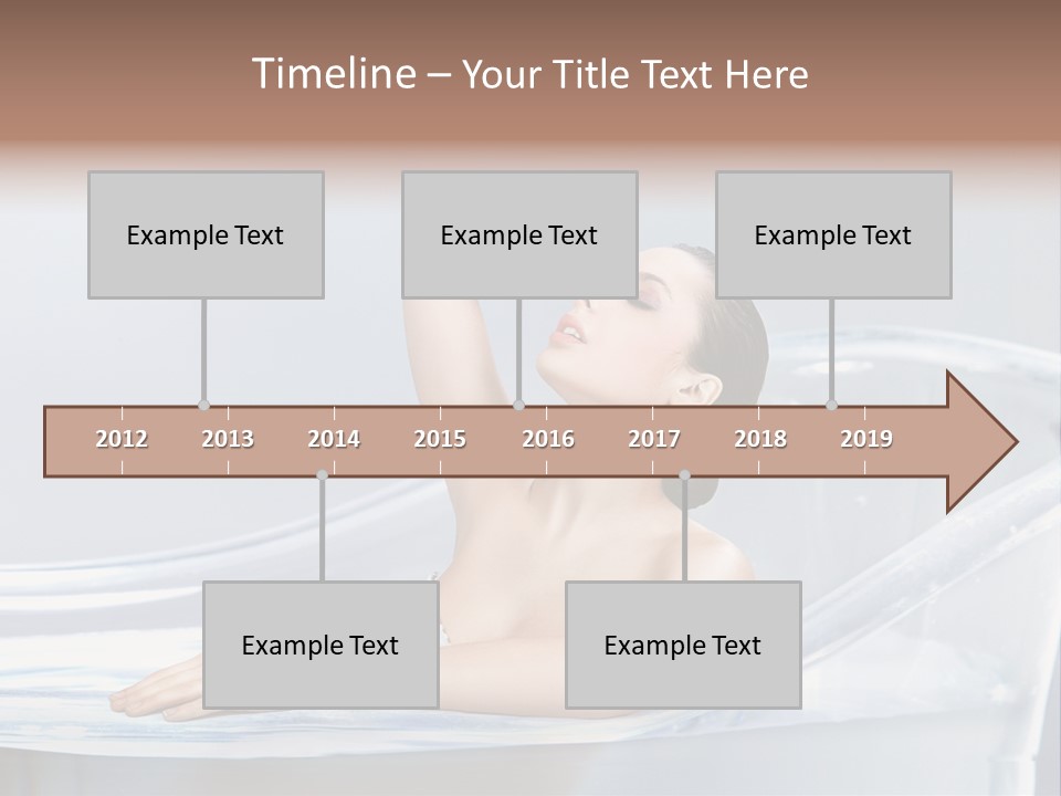 Wellness Bathtub Relaxation PowerPoint Template