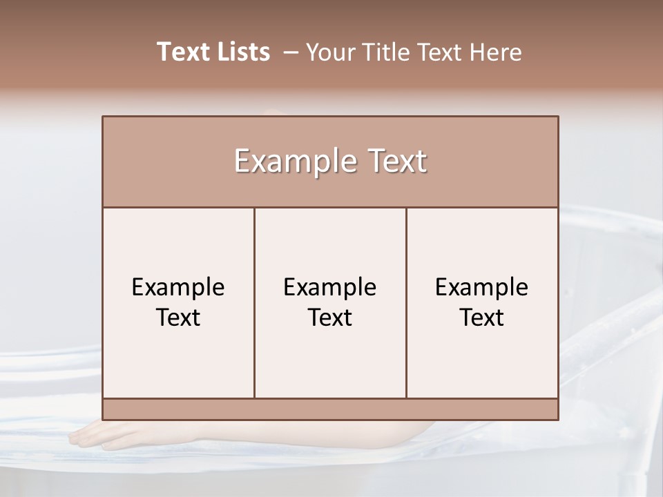Wellness Bathtub Relaxation PowerPoint Template