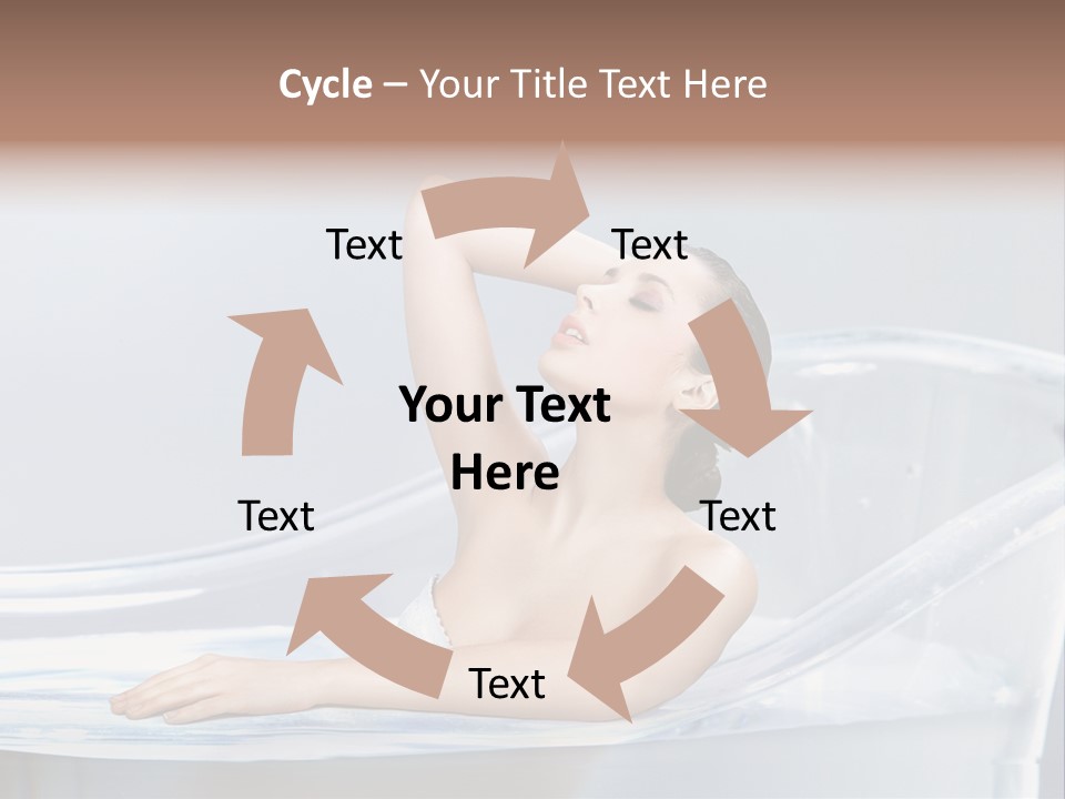 Wellness Bathtub Relaxation PowerPoint Template