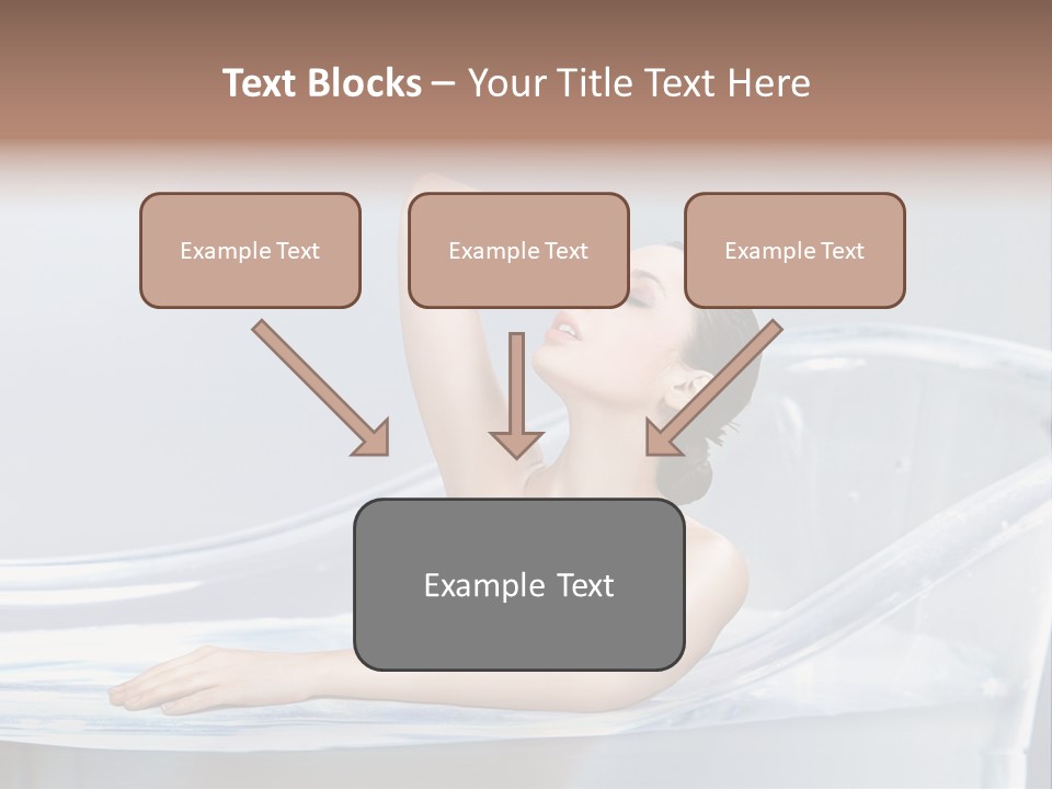 Wellness Bathtub Relaxation PowerPoint Template