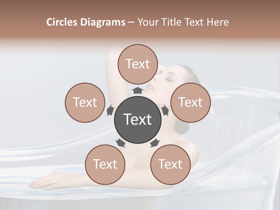 Wellness Bathtub Relaxation PowerPoint Template