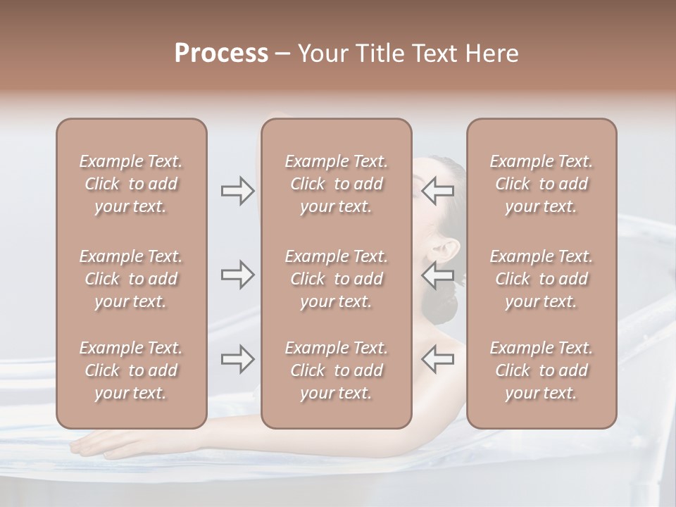 Wellness Bathtub Relaxation PowerPoint Template