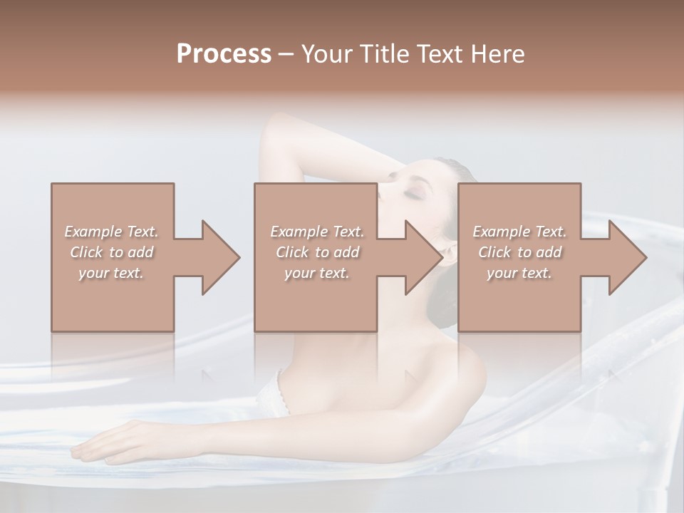 Wellness Bathtub Relaxation PowerPoint Template