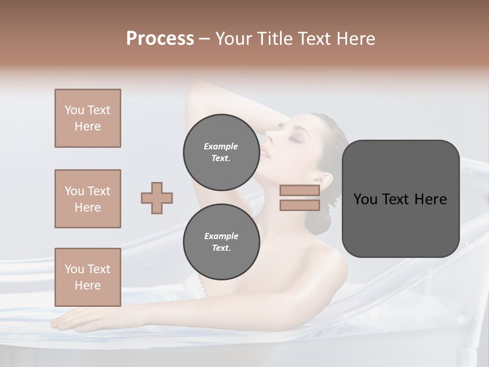 Wellness Bathtub Relaxation PowerPoint Template