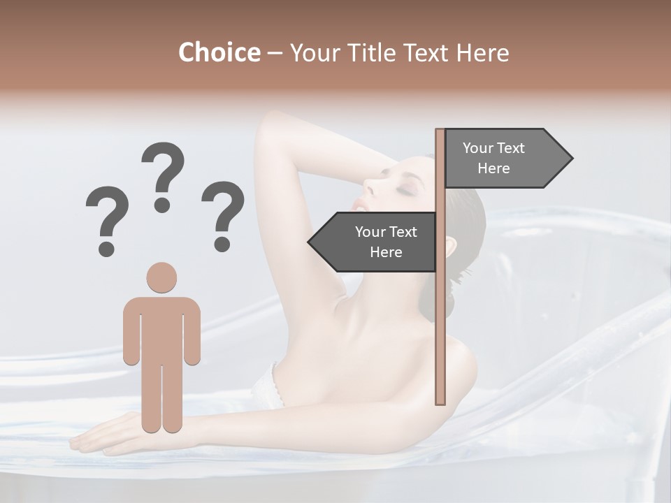 Wellness Bathtub Relaxation PowerPoint Template