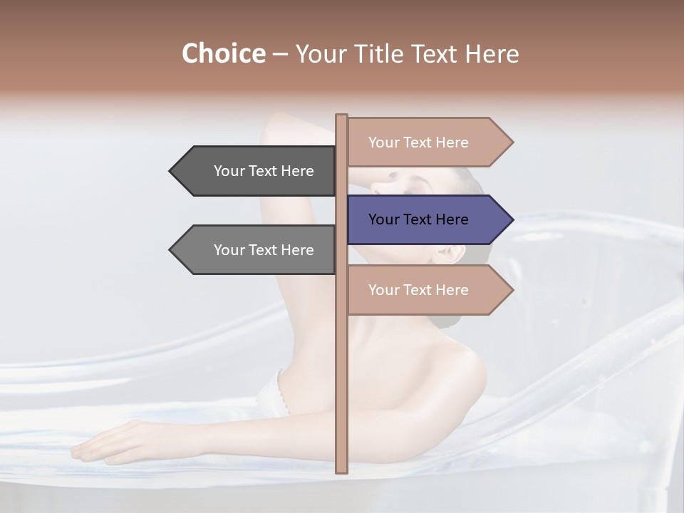 Wellness Bathtub Relaxation PowerPoint Template