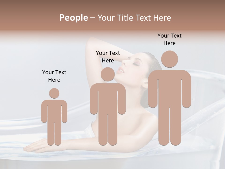 Wellness Bathtub Relaxation PowerPoint Template