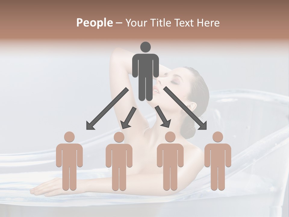 Wellness Bathtub Relaxation PowerPoint Template
