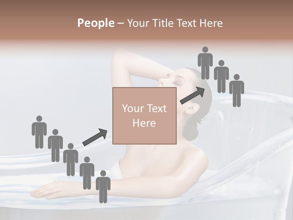 Wellness Bathtub Relaxation PowerPoint Template
