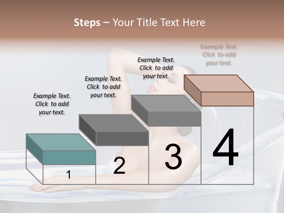 Wellness Bathtub Relaxation PowerPoint Template