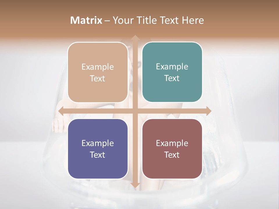 Look Female Shoulder PowerPoint Template