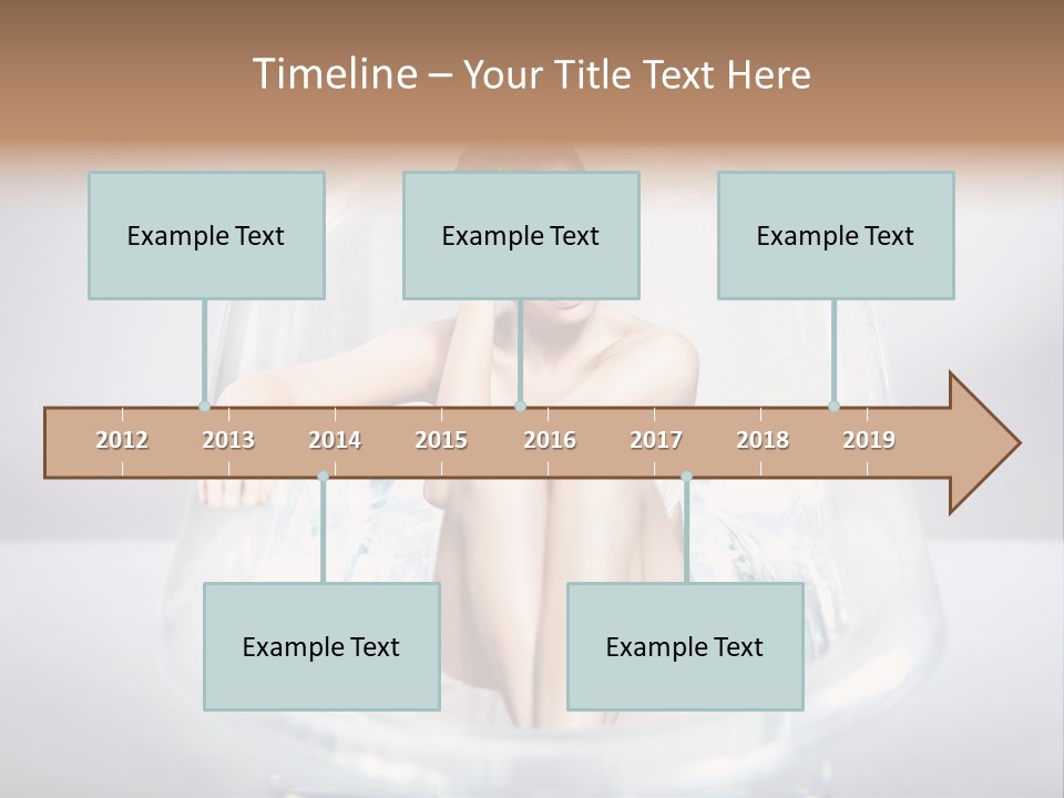 Look Female Shoulder PowerPoint Template