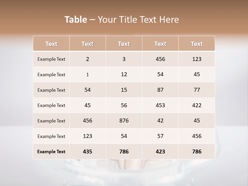 Look Female Shoulder PowerPoint Template