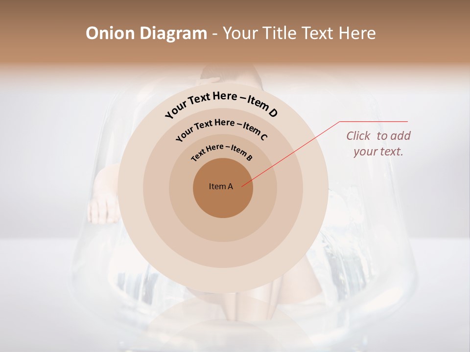 Look Female Shoulder PowerPoint Template