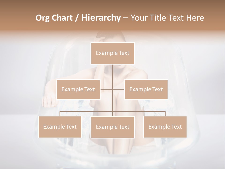 Look Female Shoulder PowerPoint Template