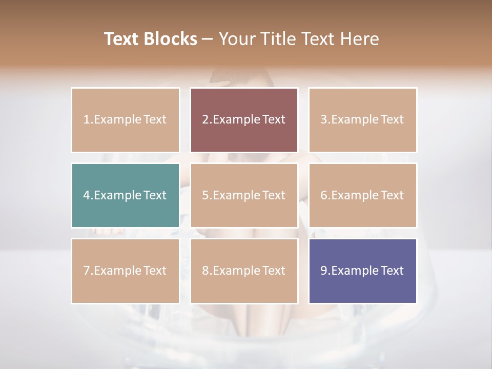 Look Female Shoulder PowerPoint Template