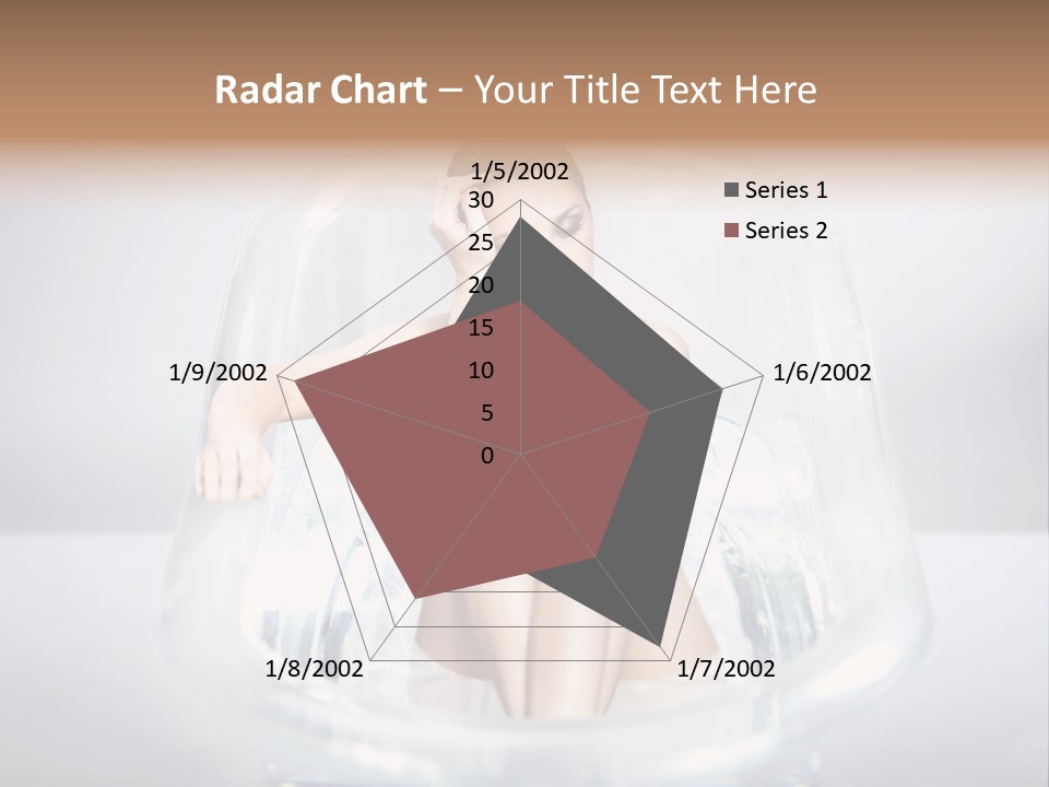 Look Female Shoulder PowerPoint Template