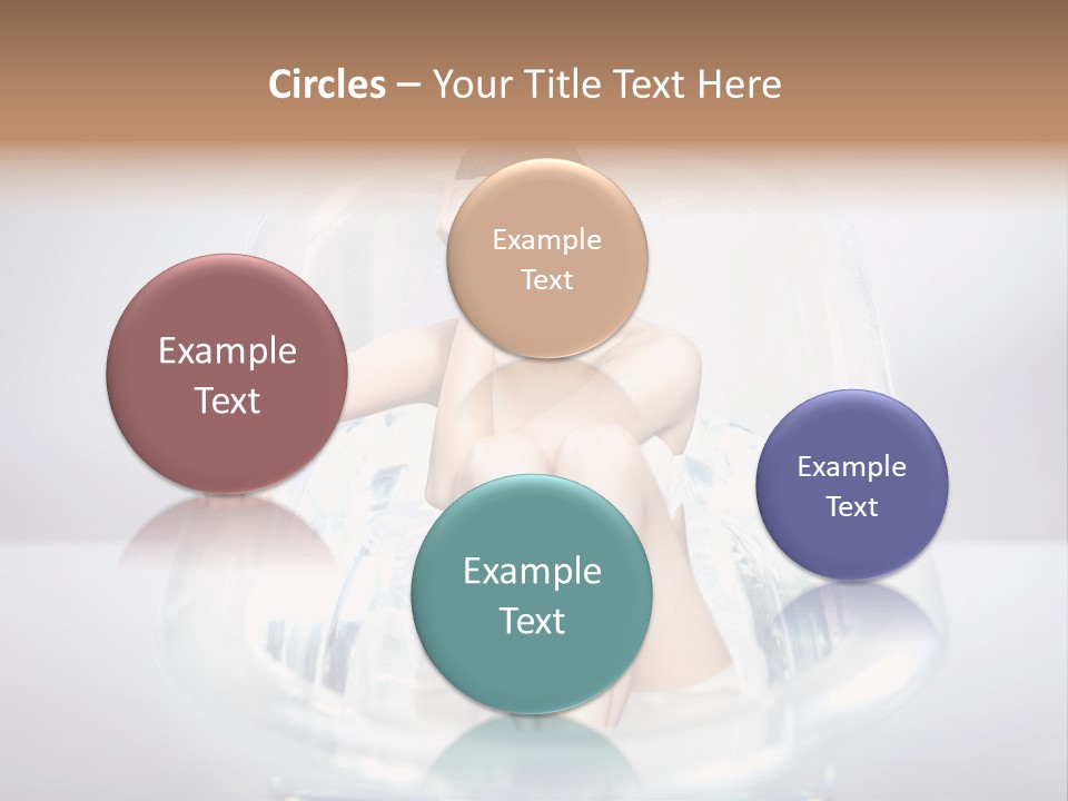 Look Female Shoulder PowerPoint Template