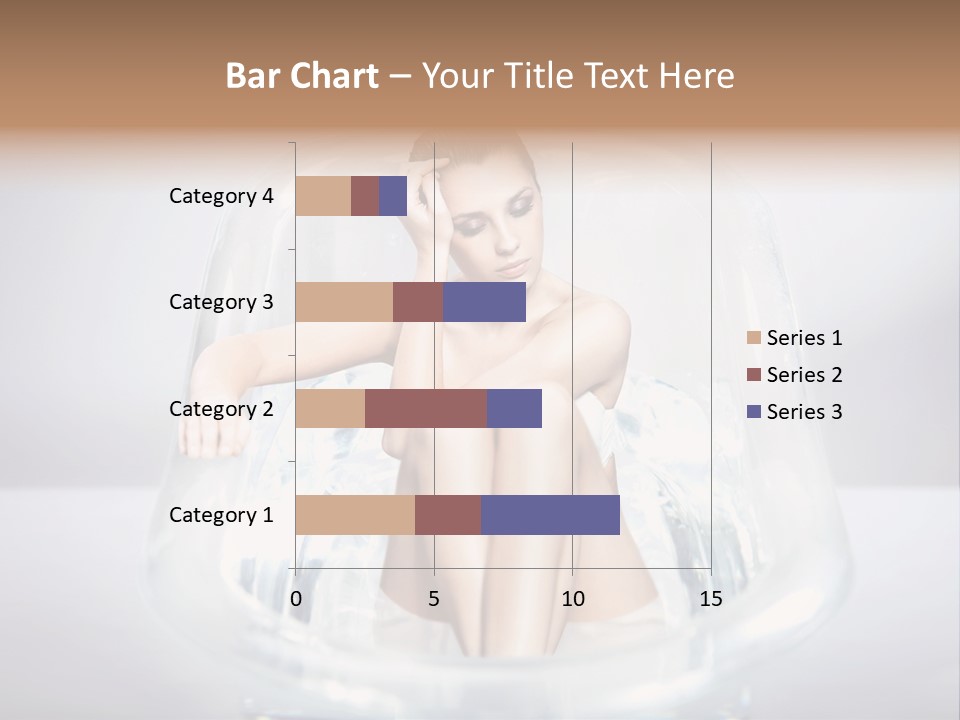 Look Female Shoulder PowerPoint Template