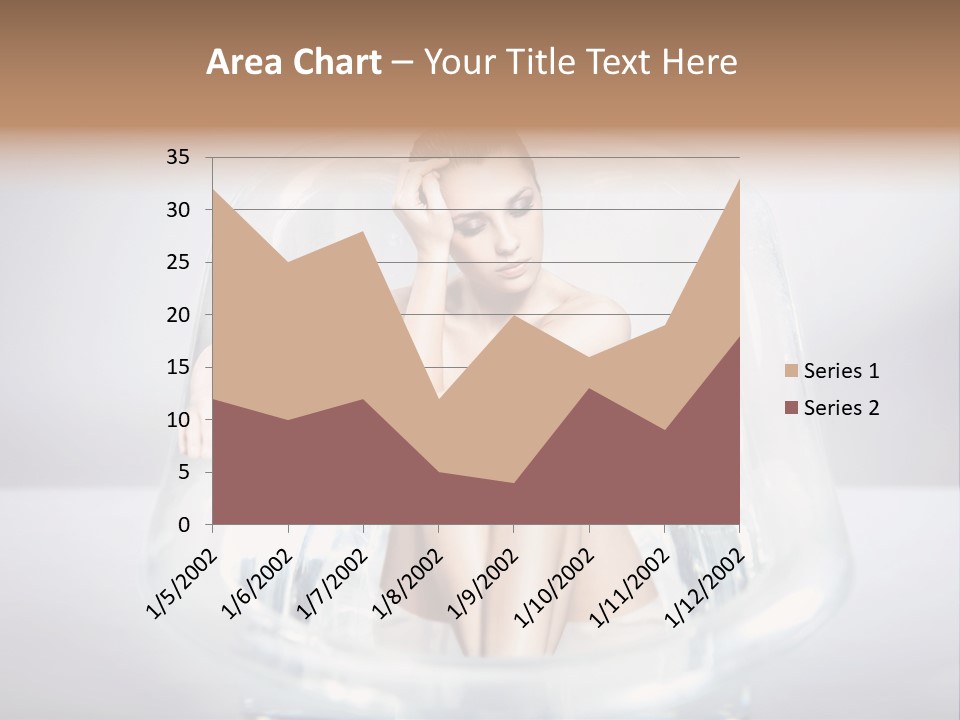 Look Female Shoulder PowerPoint Template