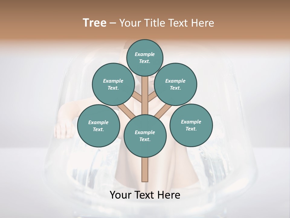 Look Female Shoulder PowerPoint Template