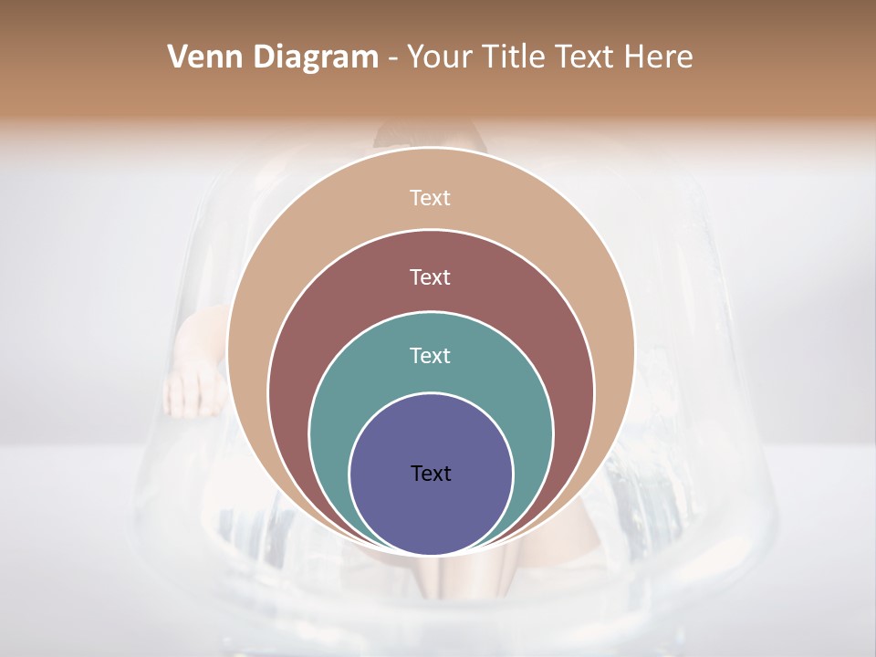 Look Female Shoulder PowerPoint Template